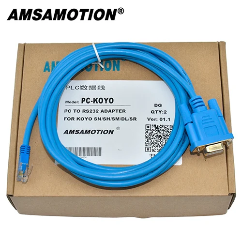 PC-KOYO подходит Koyo SN SM SH SR DL NK серии PLC Программирование Cabale скачать кабель - Цвет: PC-KOYO