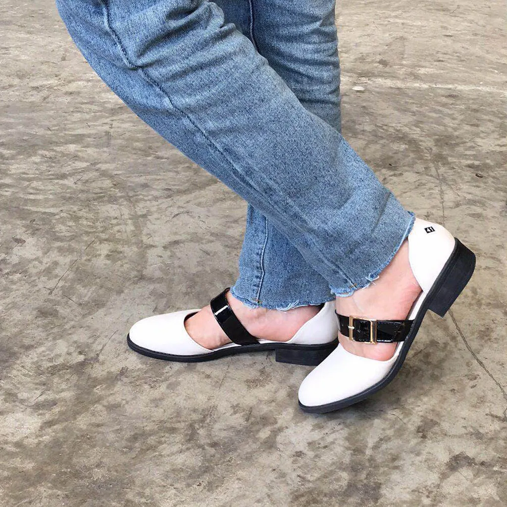 2019 г. новые женские туфли-лодочки в инстиле повседневные тонкие туфли на низком