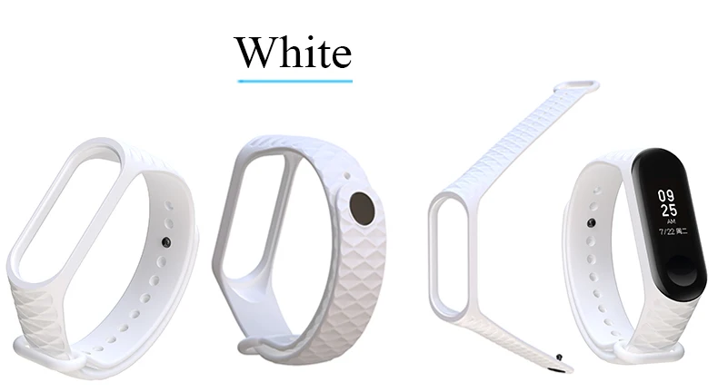 Браслет BOORUI mi band 3, ремешок с бриллиантами, ремешок на запястье для xiaomi mi 3, умные браслеты, Сменный ремень для xiaomi mi3 smartband