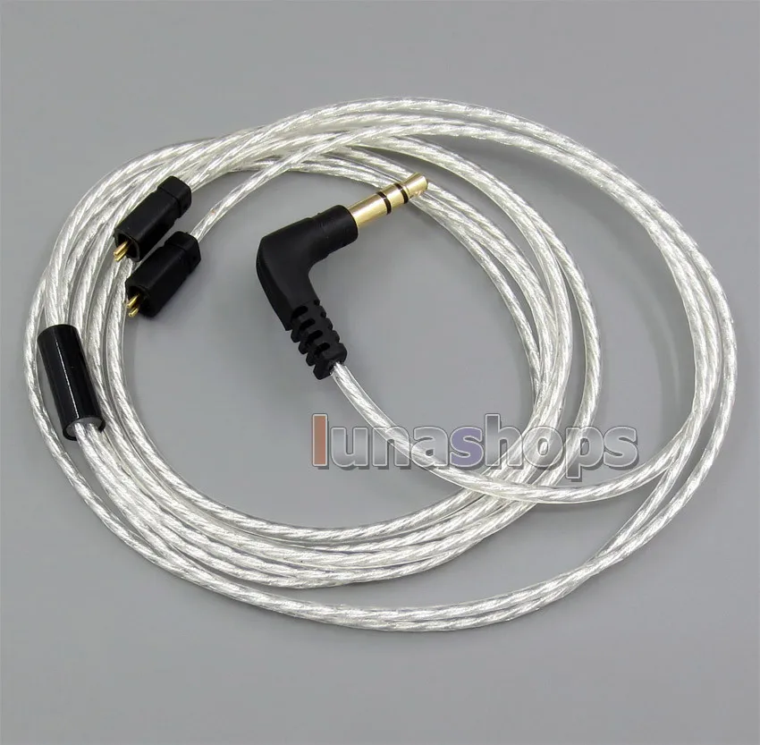 

Lightweight Silver Plated OCC Cable For M-Audio IE-20XB IE40 IE30 IE10 IEM In ear Earphone LN005069