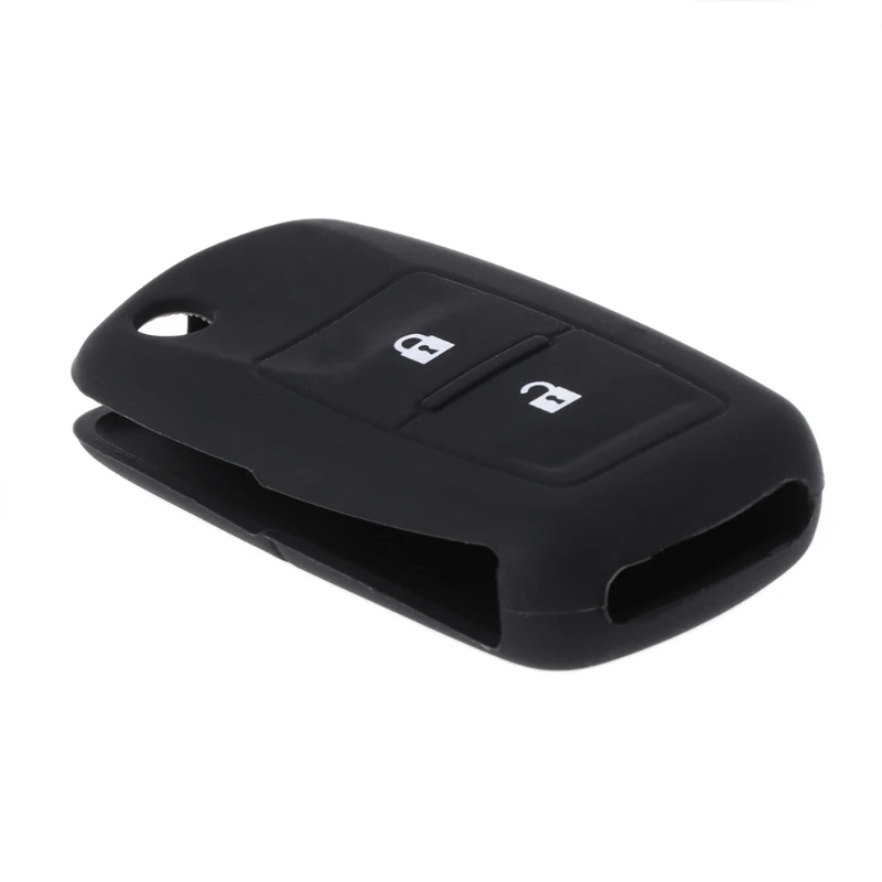 2 кнопки силиконовый автомобильный чехол для брелка с ключом сиденья Skoda Seat Polo Passat