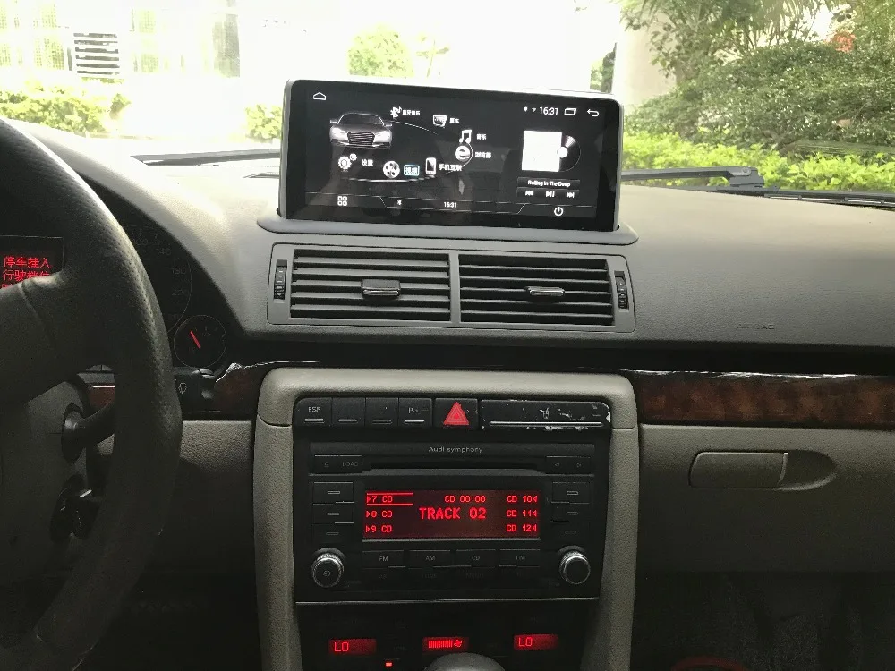 10,2" Android 8,1 6-core 2 Гб оперативной памяти 32 Гб Rom автомобильный аудио для AUDI A4 2004-2008 монитор видео Радио gps navi СМИ головное устройство стерео