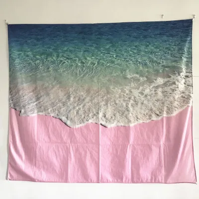 Гобелен с изображением слона настенный гобелен животными Твин хиппи голубой