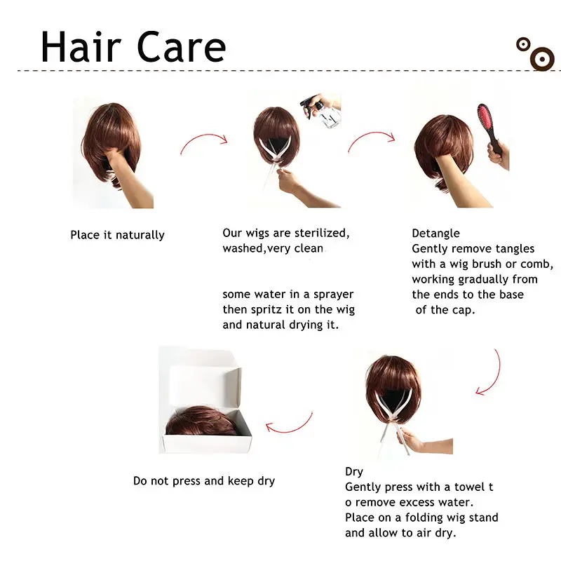 Накладные волосы Inhaircube 10 дюймов накладные для женщин 50% синтетических волос