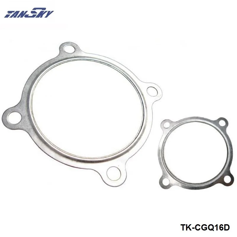 10 шт./лот 3 &quot4 болта Turbo Downpipe прокладка из железа подходит для турбокомпрессоров