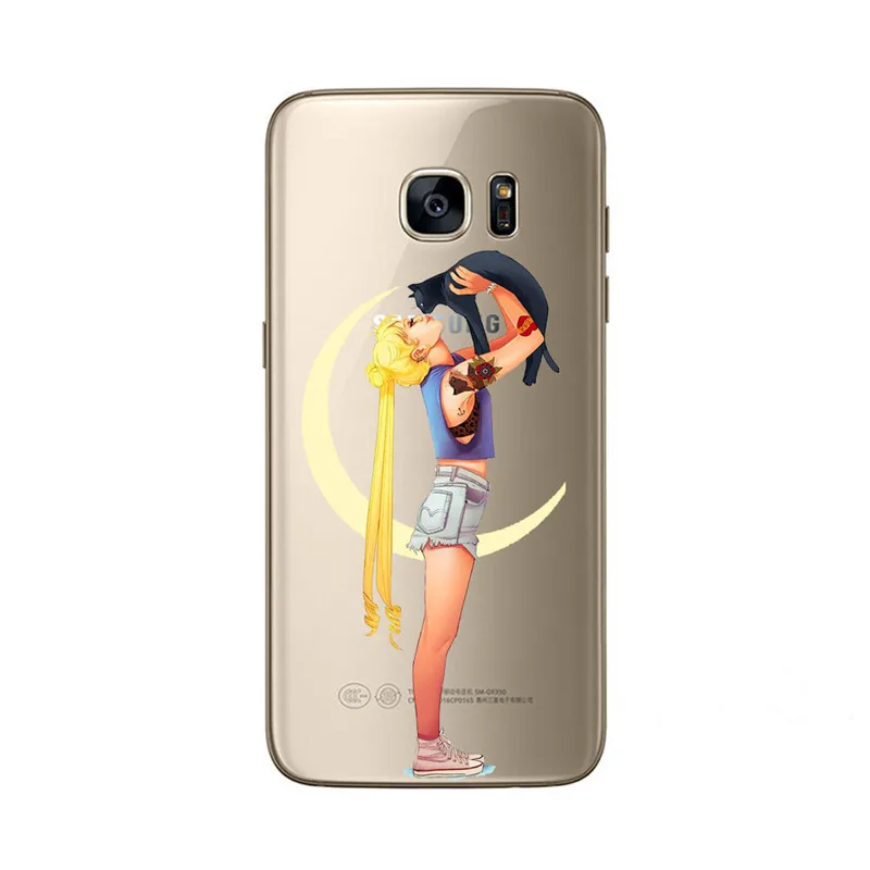 Чехол для телефона samsung Galaxy A510 A5 2016 красивая девушка силиконовый чехол-накладка