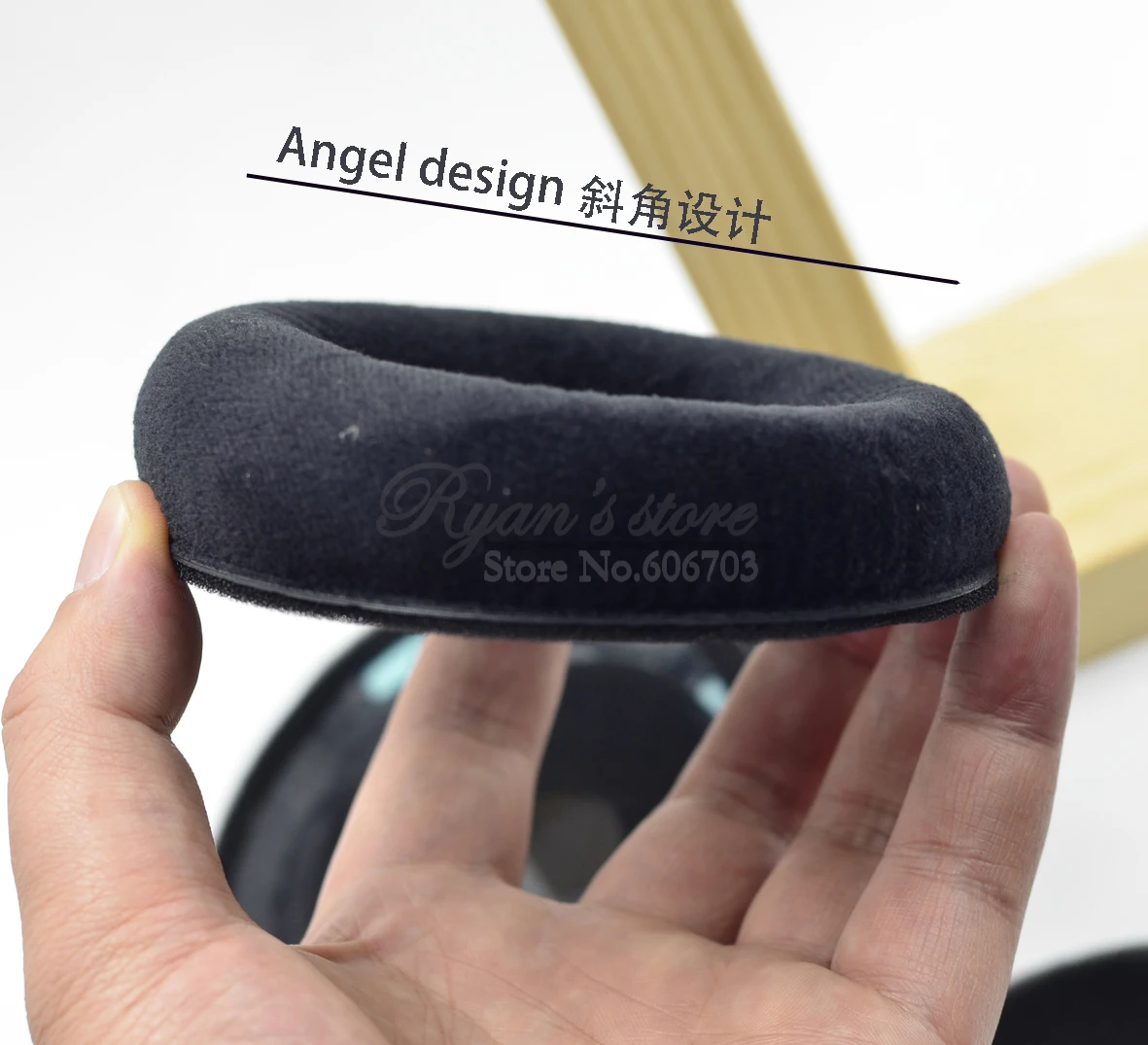 Бархатные амбушюры Defean для наушников AKG K701 K702 Q701 Q702 K601 K612 K712 Pro|ear pad cushions|velvet ear padsear