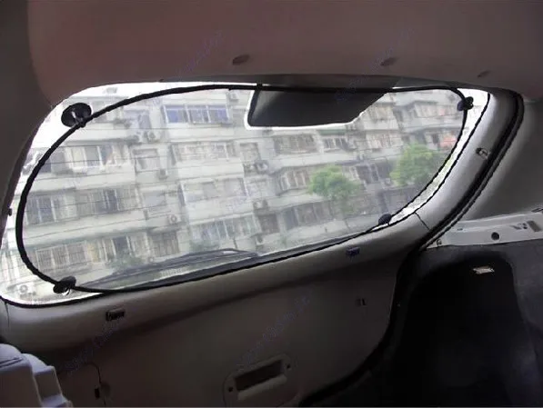 Бесплатная доставка черный солнцезащитный козырек на заднее стекло автомобиля