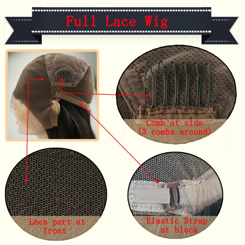 7А Вода Курчавый Бразильский Виргинский Волос Полный Парик Шнурка 8-26 Дюймов