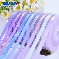yama single face satin ribbon purple 50mm 57mm 63mm 75mm 100mm 100yardslot ribbons decoration handmade rose flowers craft