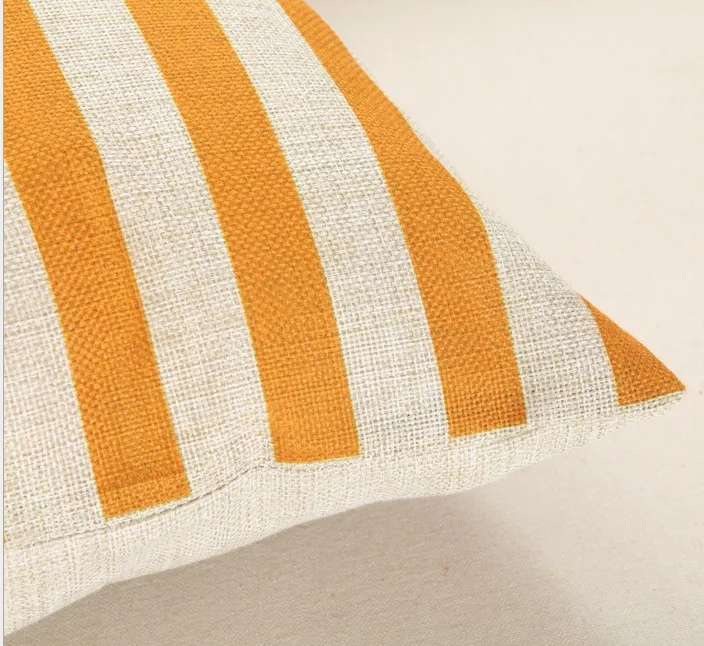 Мультяшная якорь льняная хлопковая Подушка морская рыба домашний декор подушка