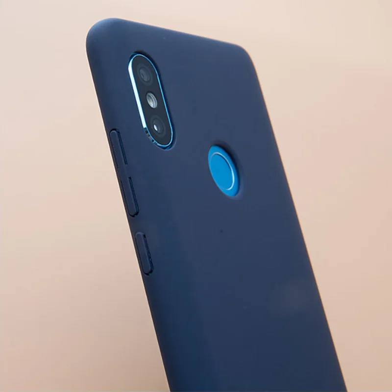 Официальный Xiaomi Redmi Note 5 Pro Жесткий Чехол | PC+ лак+ Микро волокно | жесткая снаружи мягкая внутри