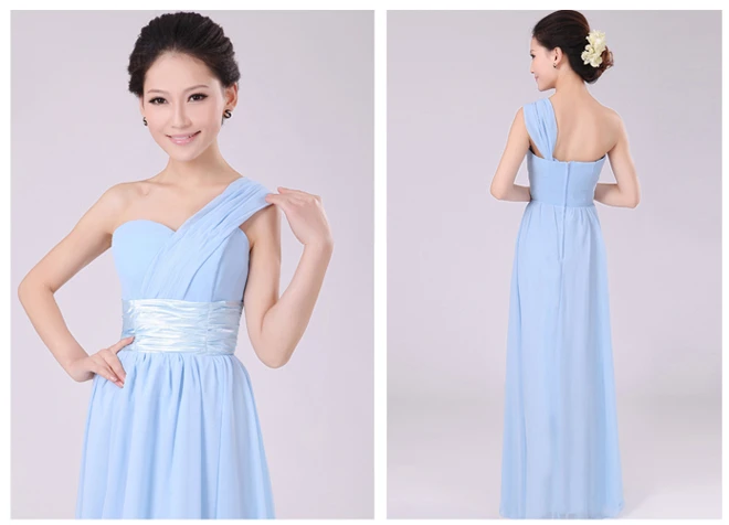 

fashion ladies teenagers prom party one shoulder pretty special occasion elegant lilac dress women formal dresses 2020 H689