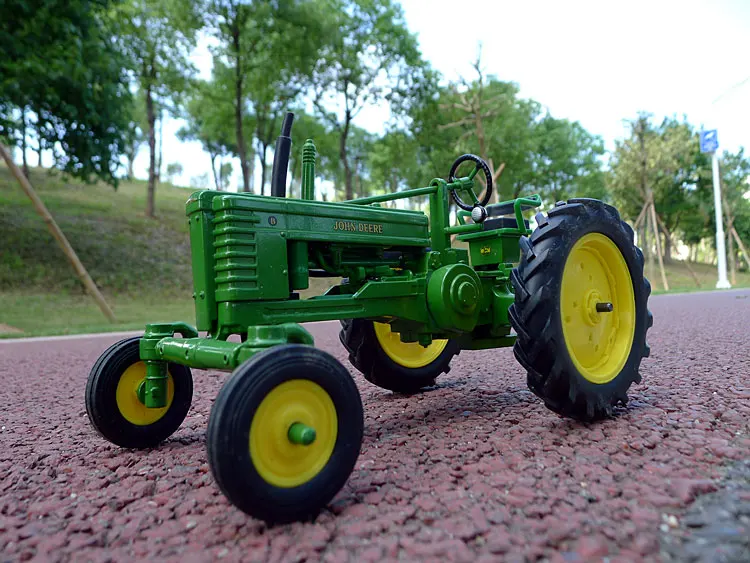 KNL HOBBY J ader ферма трактор сплав Игрушечная машина модель США охранный Act ERTL 1:16