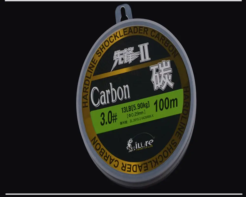iLure New Fishing Fluoro Carbon fishing lines carbon fiber 100M spool super strong guide Transparent line Pesca Peche | Спорт и