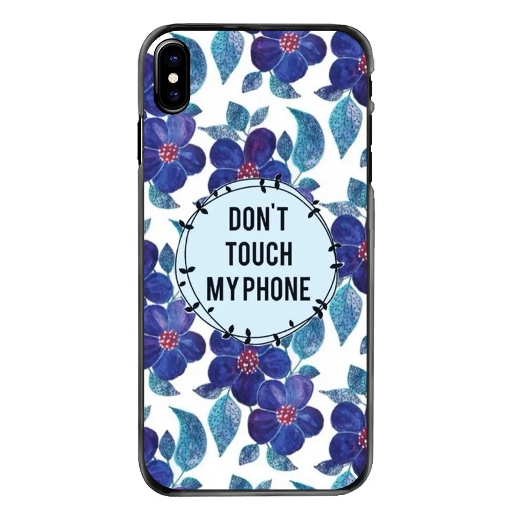 Не надписью Don't Touch My Phone (не трогай мой аксессуары защитный чехол для телефона