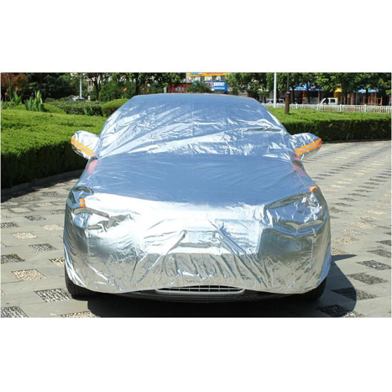 Универсальные Серебристые автомобильные наполовину закрывающие ветровое