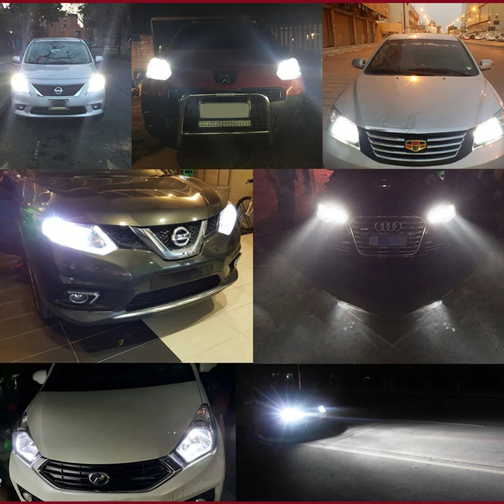 Galaxyman 2 шт. 72 Вт 8000LM H7 H4 светодиодный H13 9004 9006 9007 Автомобильный фонарь COB