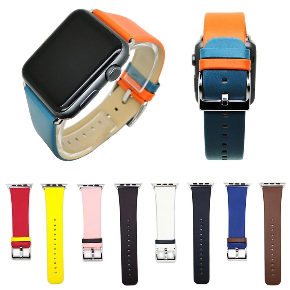Ремешок из натуральной воловьей кожи для Apple Watch Series 3 2 1 42 мм 38 мм|band for apple watch|for