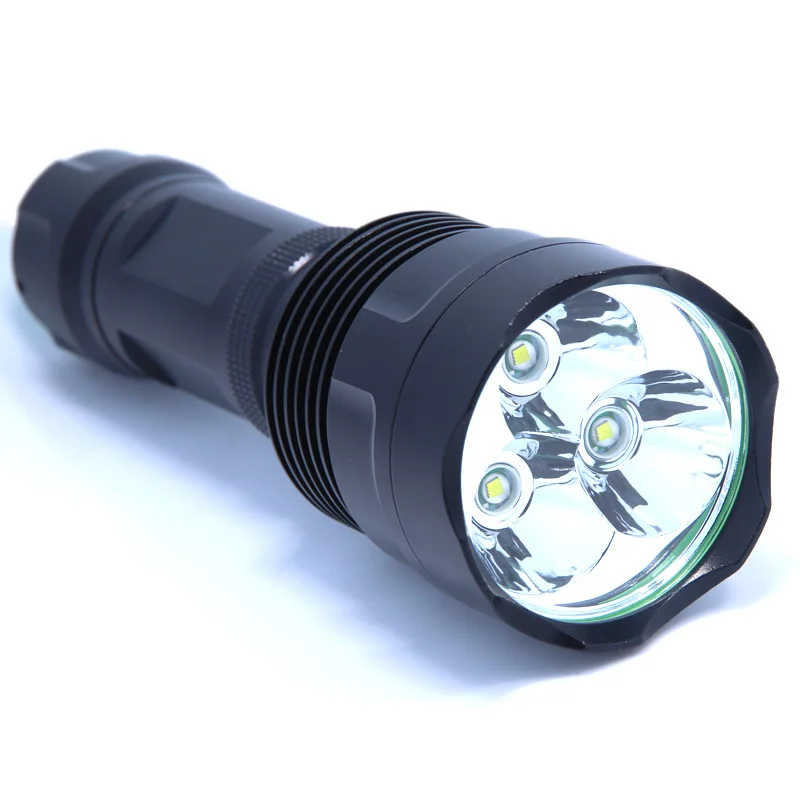3T6 6000 люменов Linternas 3 * XML T6 светодиодный тактический фонарик Lampe Кемпинг torcia LED +