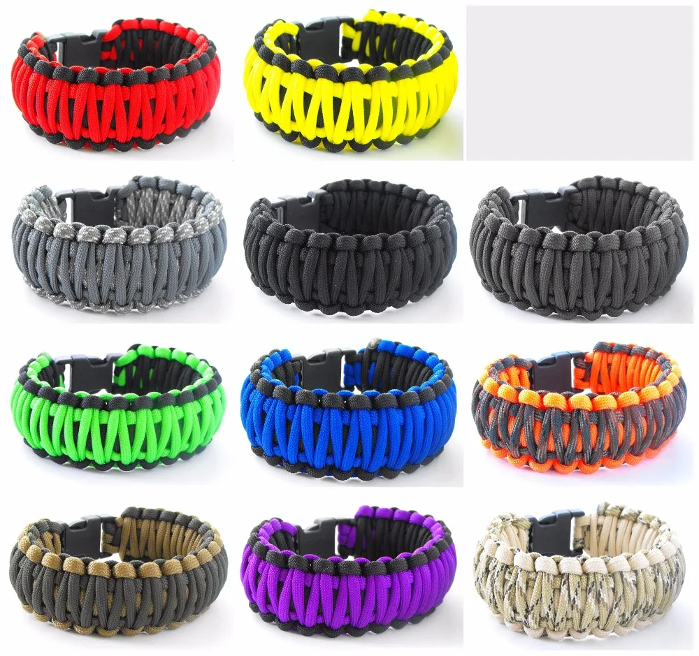

King Cobra Paracord Survival Bracelet.Climbing Camping survival equipment &ve004