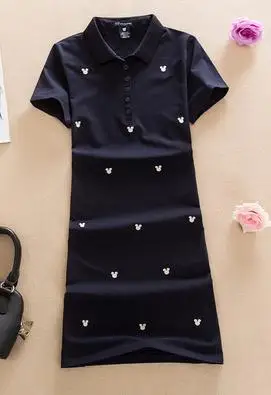 Baharcelin 4XL 5XL поло Повседневные платья Festa футболка Femme летняя верхняя одежда женское платье трапециевидной формы с принтом Vestidos большой размер