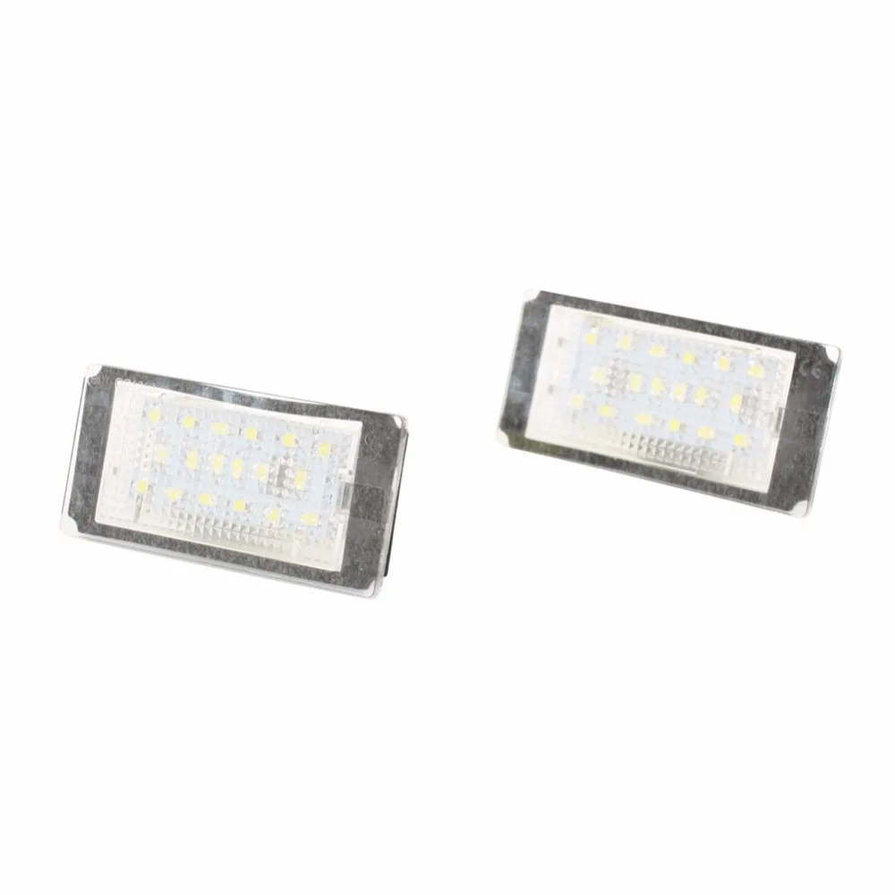 2x безотказный 18 3528 SMD CAN шина светодиод светильник номерного знака лампы