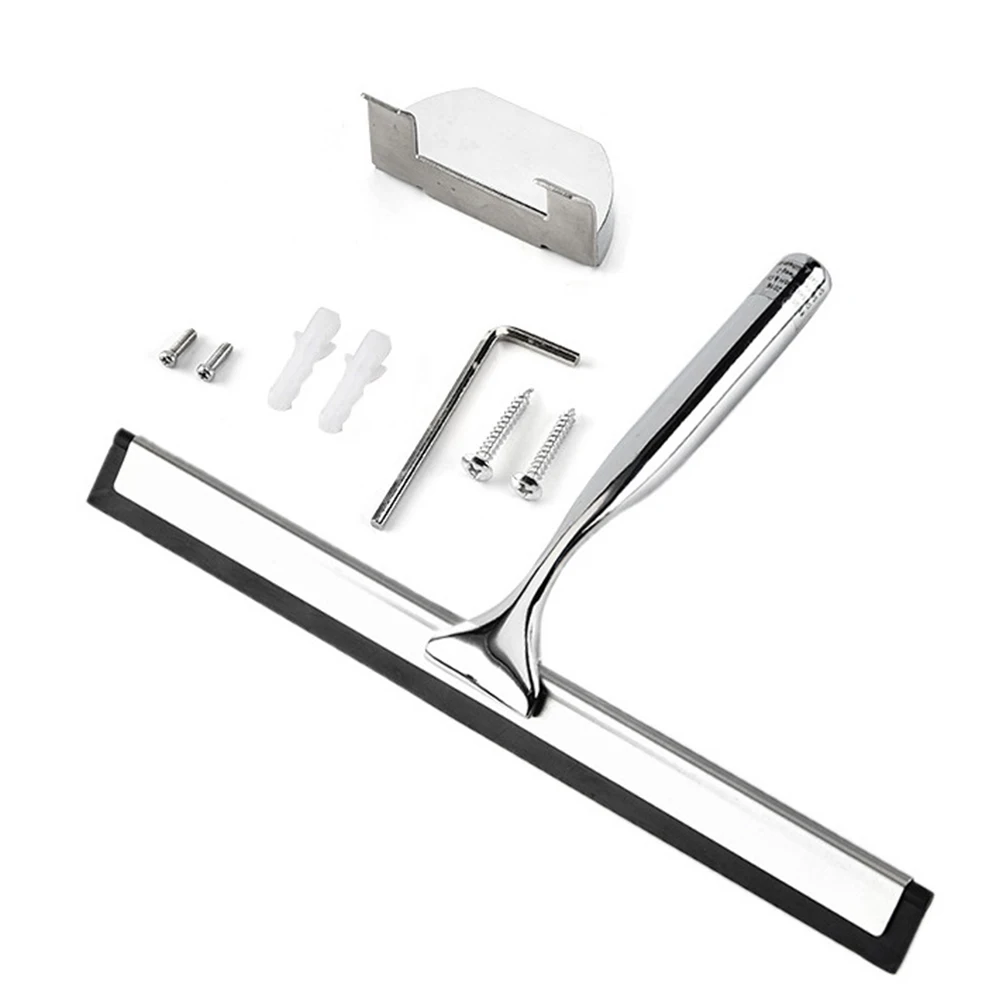 Car Tools Clean Window Mirror Brush Bathroom All-Purpose Kitchen Glass Squeegee Wiper Restaurant Shower Removal Stainless Steel | Дом и сад