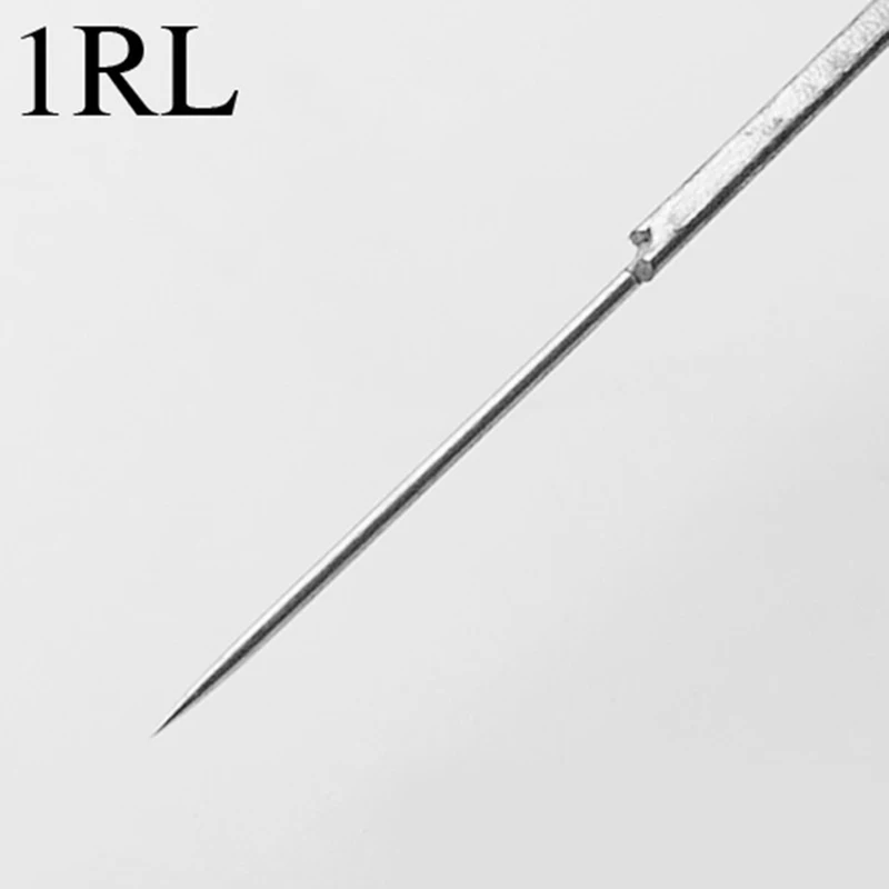 50 шт. 1RL стерилизованные Иглы для татуажа Круглый Liner затенения татуировки