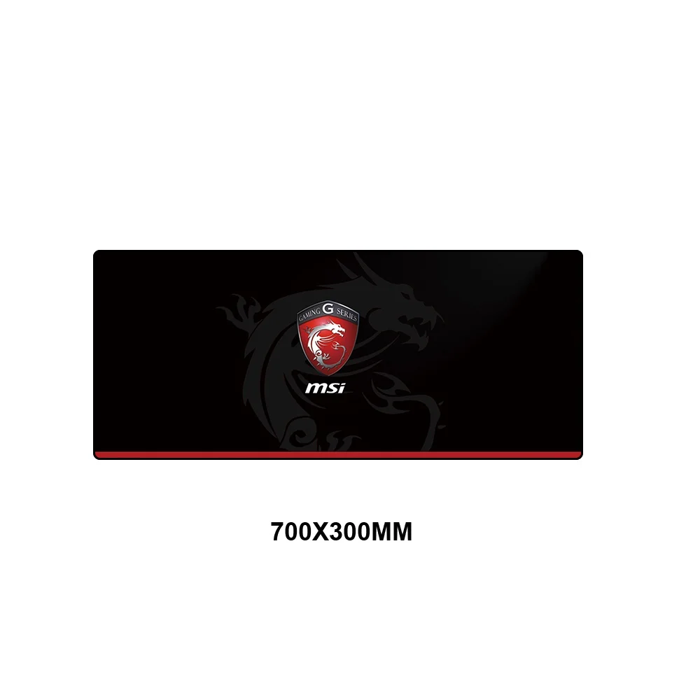 MSI-010 Коврик для мыши большой XL геймер Противоскользящий резиновый коврик игровой коврик для мыши к клавиатуре ноутбук скорость мыши мышь Grande игровые коврики - Цвет: MSI-010