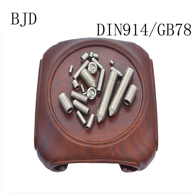 20 шт. M10 10 мм болты DIN914/GB78 фиксированный винт 304 нержавеющая сталь шесть углов