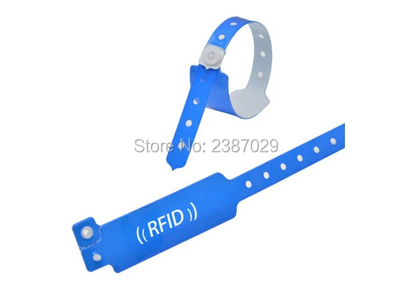 Индивидуальная печать 125 кГц RFID TK4100 одноразовый Бумажный ID браслет для