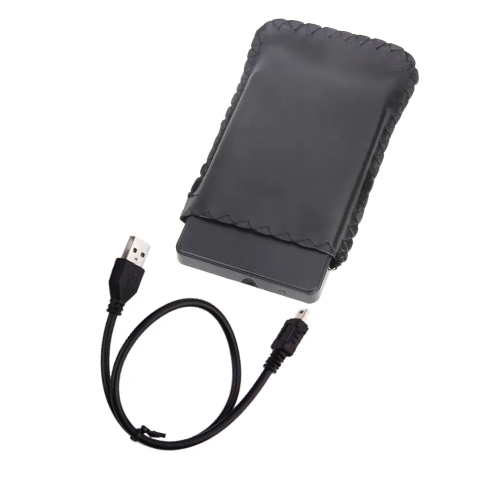 2 5 дюйма HDD чехол USB 0 SATA портативный с поддержкой ТБ Hdd жесткий диск черный внешний