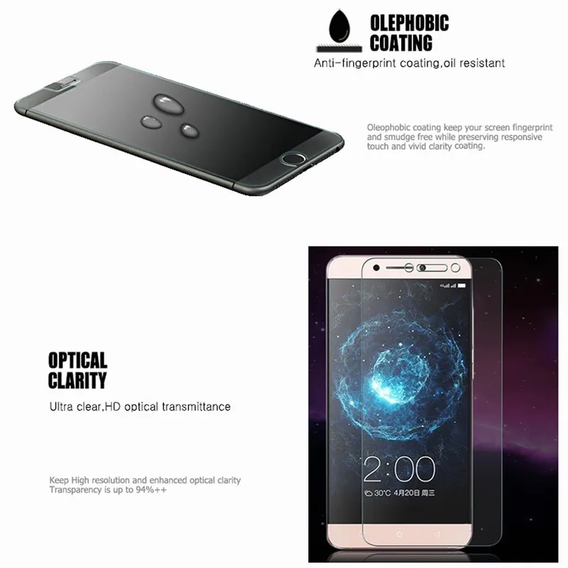 Leeco Max2 2Pro Le 2 закаленное Стекло для Letv Le2 Max Pro X520 X620 X820 X821 Экран Защитная