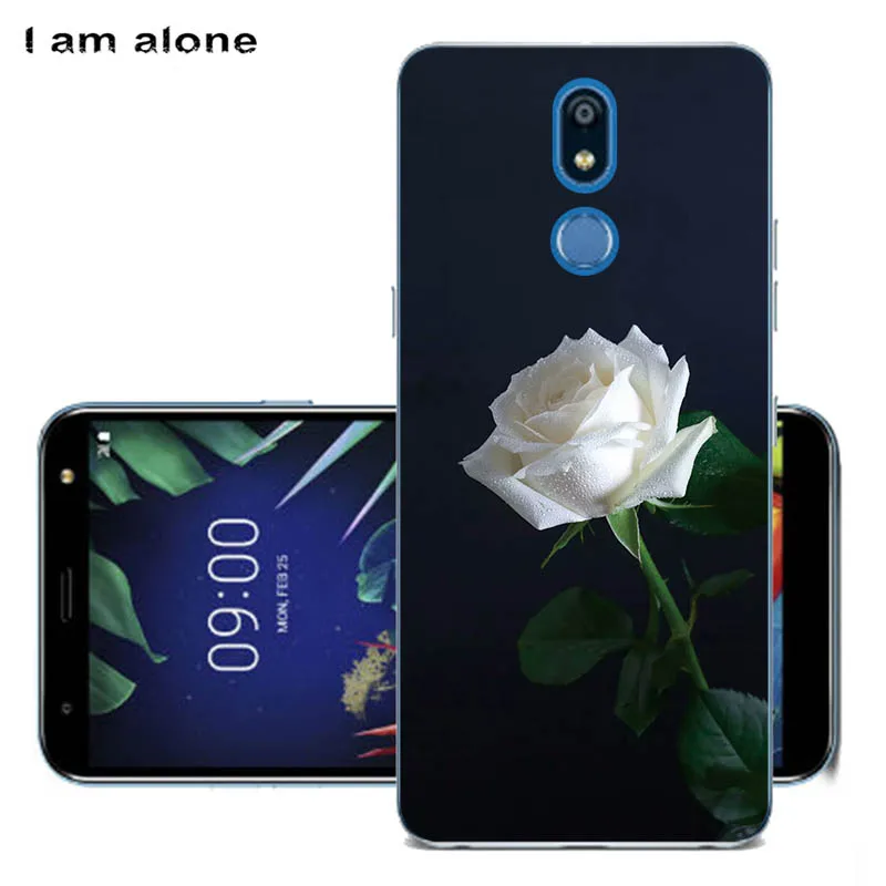 Чехлы для телефонов I am alone для LG K40 5,7 дюйма, термополиуретановые чехлы с милым рисунком, модные чехлы для LG K40 - Цвет: Solf TPU HH2