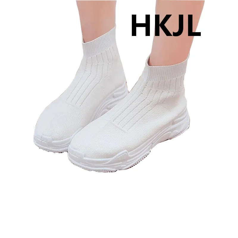 

HKJL, новинка 2019, носки в стиле Харадзюку, упругие носки на толстой подошве