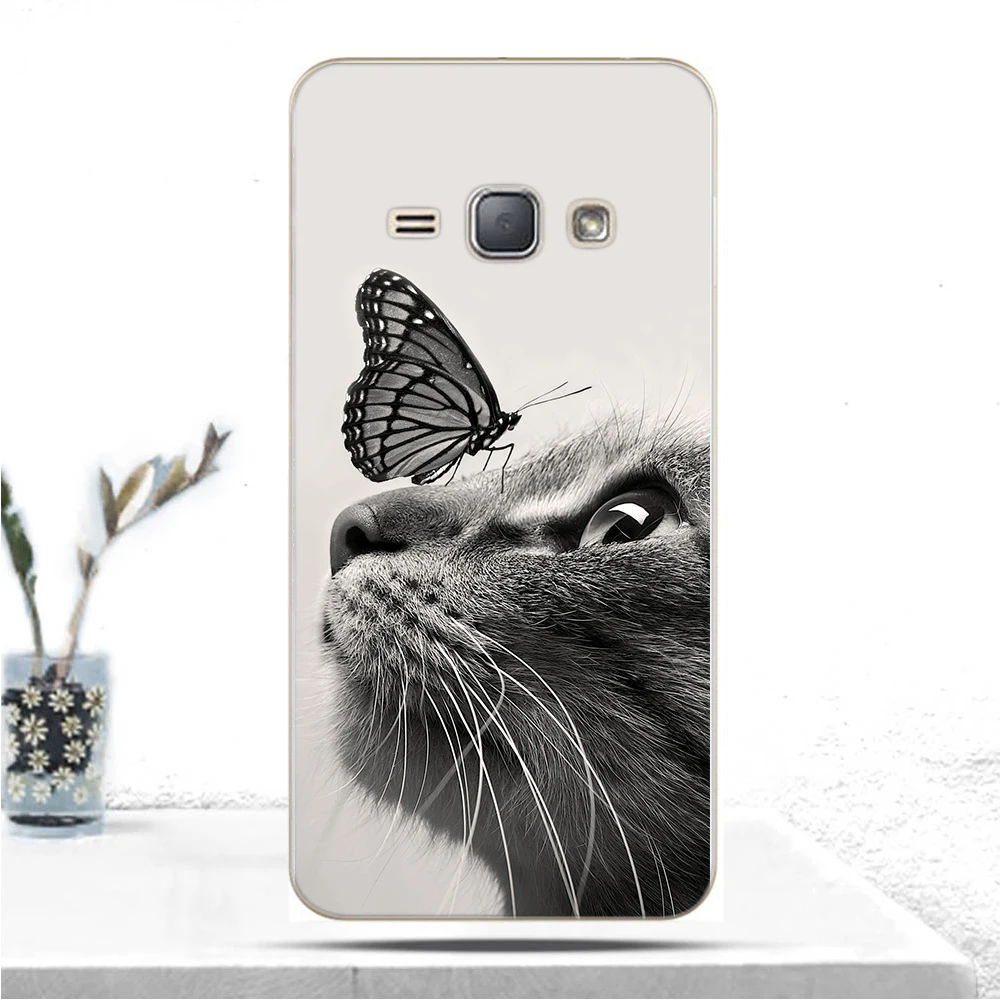 J16 SM-J120F/DS 120 F J 1 Duos чехол для samsung Galaxy J1 SM-J120F 3D печать Мягкий силиконовый чехол SM J120F DS J12016 - Цвет: 24
