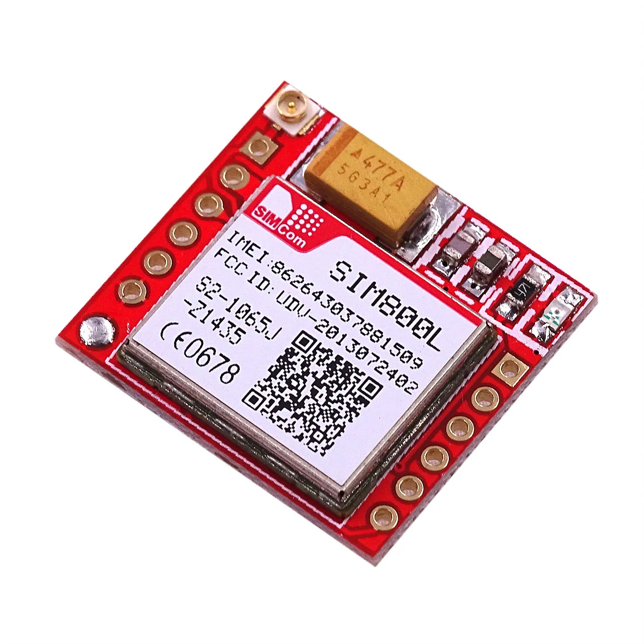Самый маленький модуль SIM800L GPRS GSM карта MicroSIM Core BOard Quad-band ttl последовательный порт