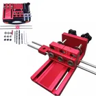 Инструменты для деревообработки сделай сам столярные изделия набор высокоточных приспособлений для дюбелей 3 в 1 сверлильный локатор набор направляющих для сверления