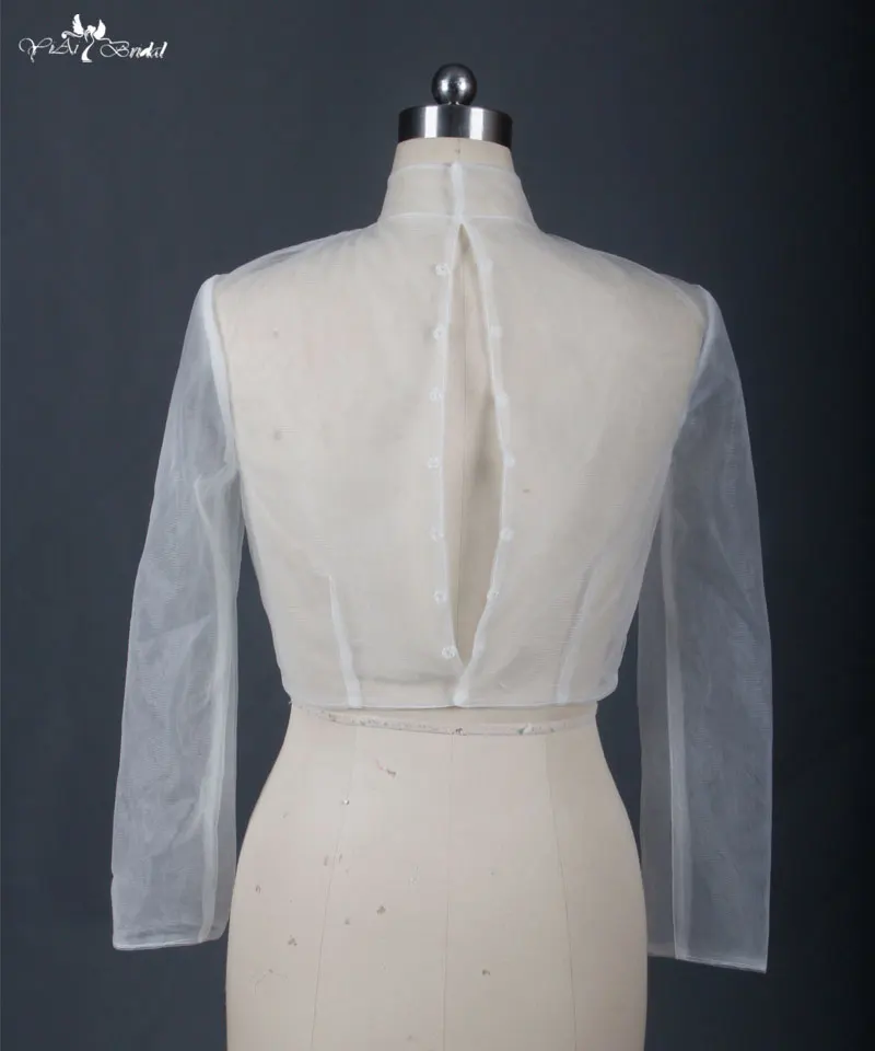 RSJ10 свадебное Тюлевое болеро с прозрачными пуговицами жакет|jacket xxxl|jacket sailingjacket