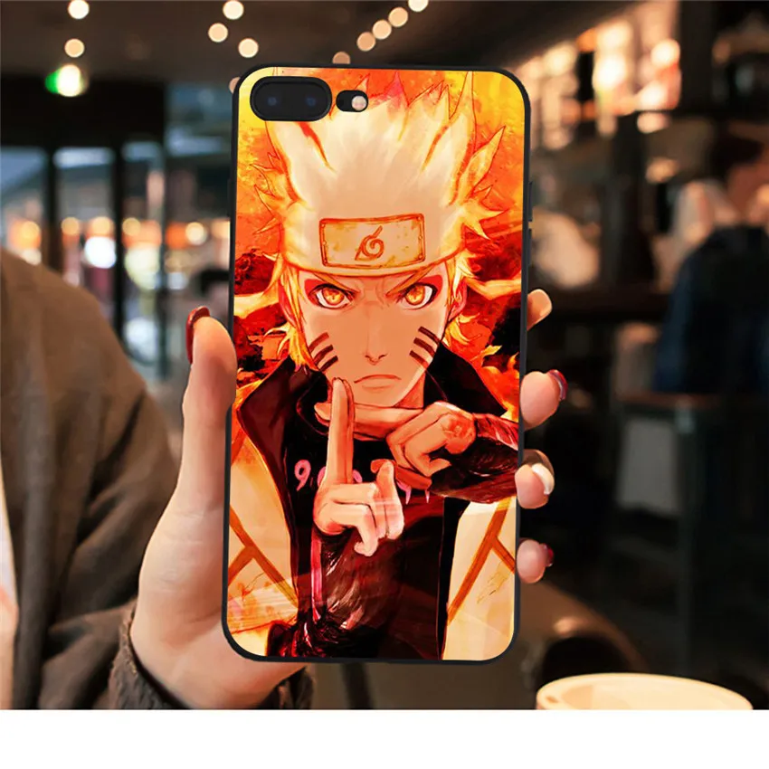 Sasuke Наруто Мягкий силиконовый чехол для iphone 7 6 6s plus 7 plus 8plus чехол для телефона для iphone 8 6 6s 7 plus X XR XS Max - Цвет: 21046