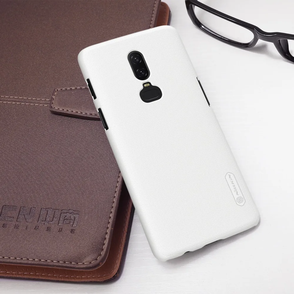 Чехол для Oneplus 6, Nillkin, суперматовый щит One plus 6, жесткая задняя крышка Oneplus6, простой чехол для Oneplus 5 5T 6, Nilkin, чехол для телефона