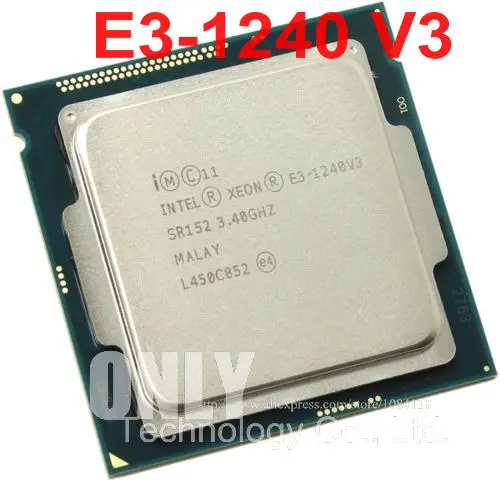 Четырехъядерный процессор INTEL XEON 3 40 ГГц 8 Мб SmartCache DDR3 DDR3L 1600 МГц FCLGA1150 TPD 80 Вт 1 год