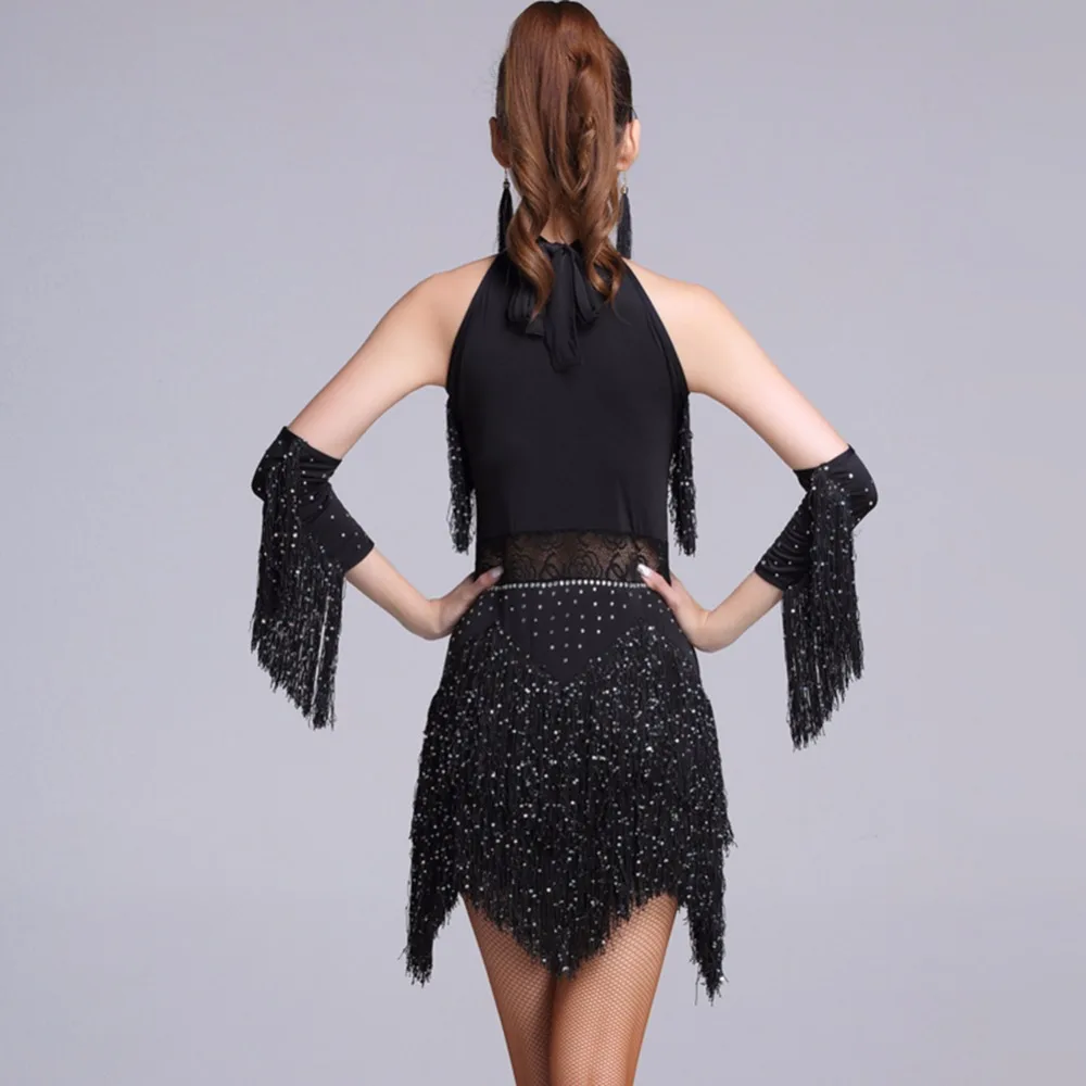 Новинка 2017 года профессиональный костюм для латиноамериканских танцев женщин