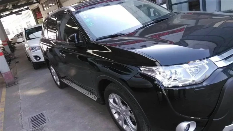 OUBOLUN Беговая доска ножная педаль боковой шаг nerf бар для Mitsubishi Outlander автомобиля 2013 гарантия качества