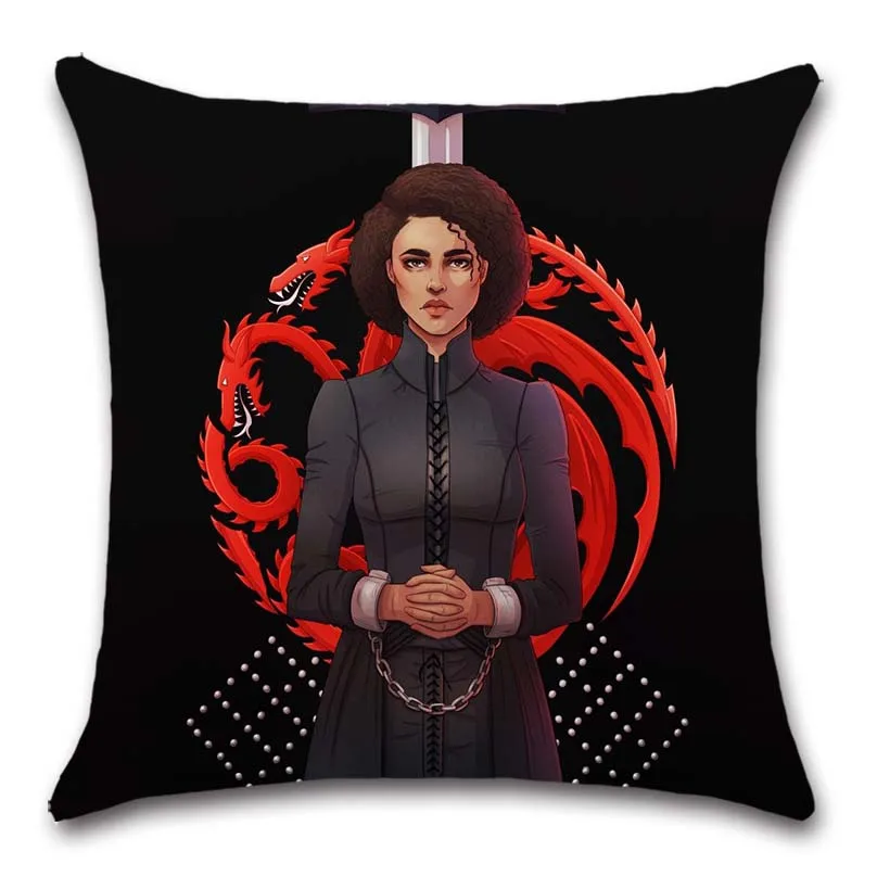 Наволочка женская для ТВ-шоу Серия Престолов декоративное украшение дома дивана