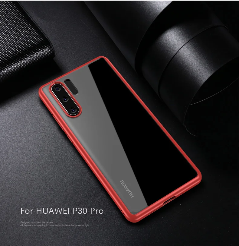 Huawei P30 20 Pro Чехол huawei P20 Lite чехол s Мягкая силиконовая рамка+ прозрачный акриловый твердый чехол для huawei P30 20 Coque