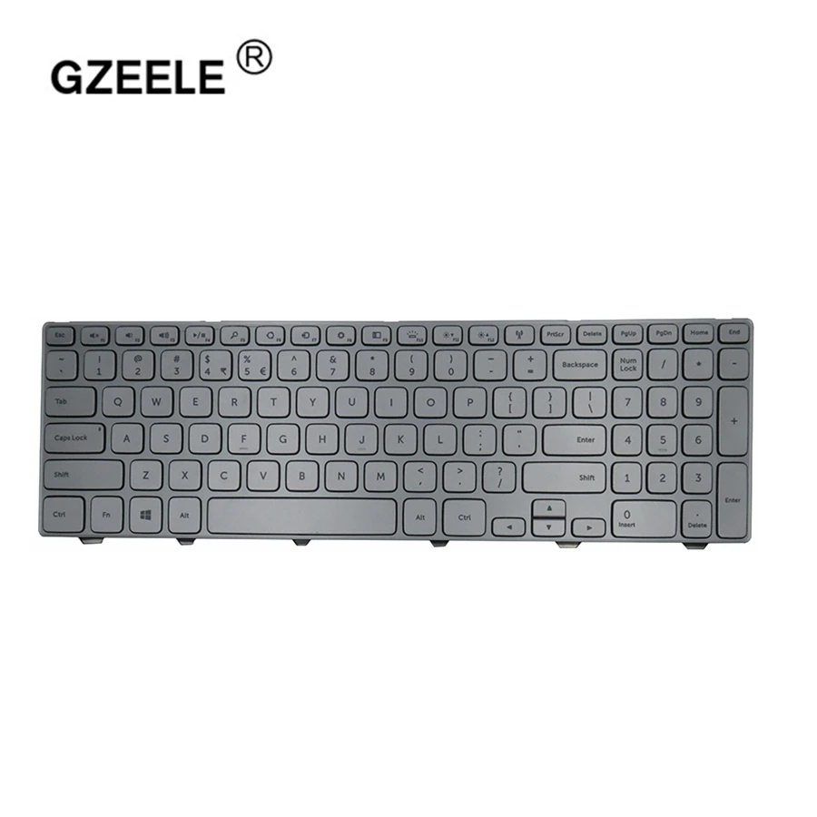 Новая английская клавиатура для ноутбука Dell Inspiron 15 7537 7000 P36F с подсветкой