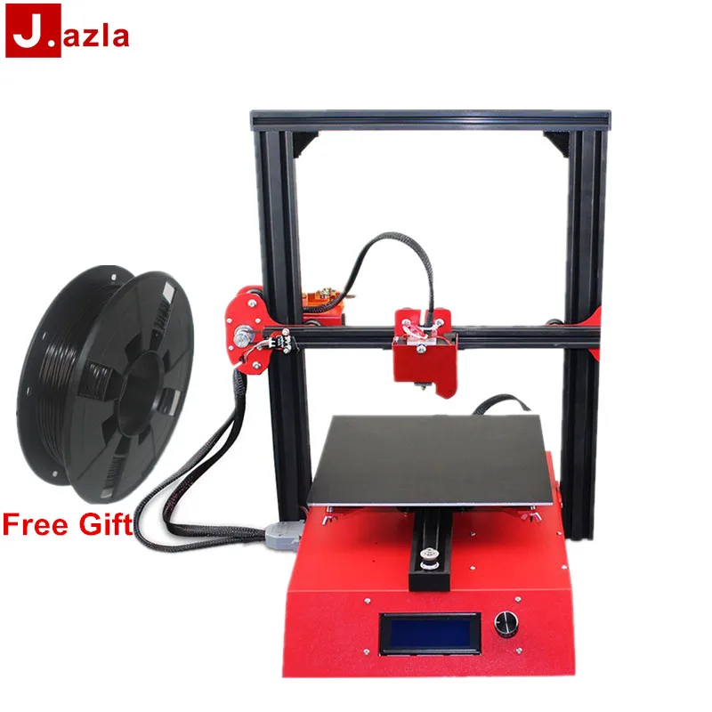 Оригинальный jazla J1 DIY Kit 3D принтеры большой Размеры 230x230x230 комплект для печати