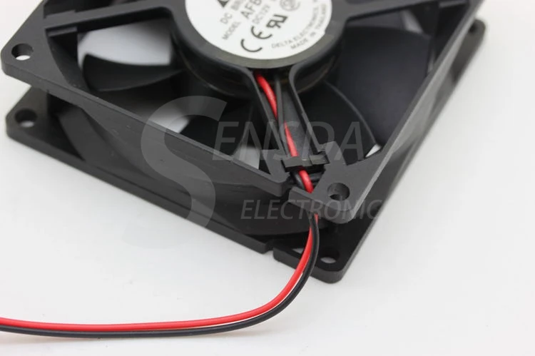Для delta AFB0812M 8 см 8025 80 мм DC 12V 0.18A 3-контактный компьютер Серверный корпус инвертор